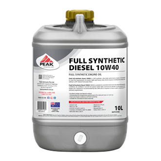 PEAK FULL SYNTHETIC DIESEL 10W40